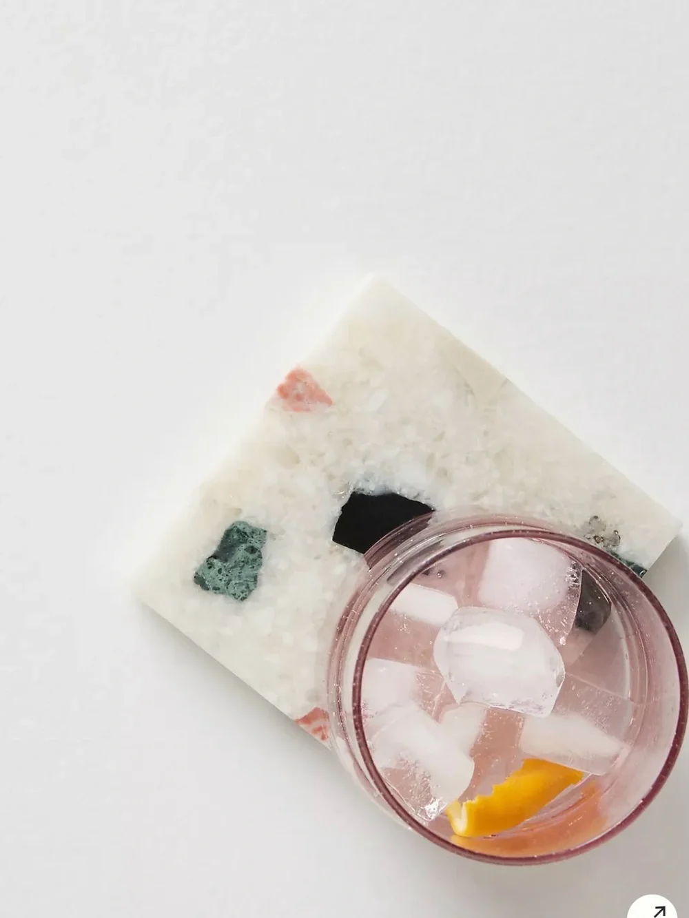 Anthropologie Barbaza Marble Coasters (2)